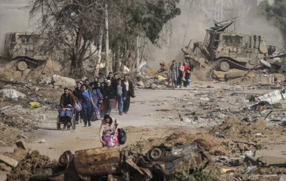 At Least 27 Palestinians Killed Near Gaza Aid Site Amid Ongoing Israeli Offensive